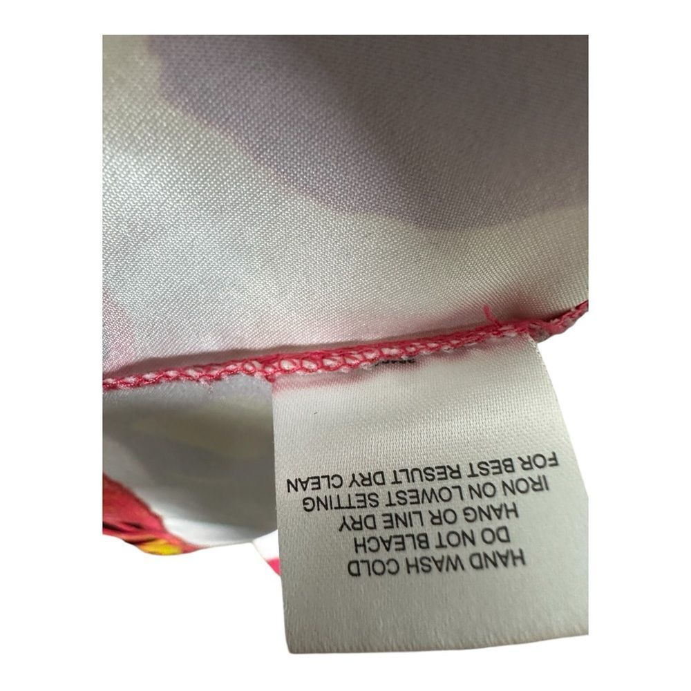 Romeo & Juliet Couture v neck floral satin sundress missing tag fits medium - Picture 5 of 7